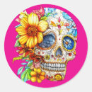 Search for calavera catrina stickers Dia de los muertos