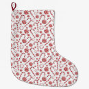 Search for peppermint christmas stockings Red