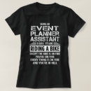 Search for event planner tshirts Job