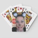 Search for funny playing cards Face