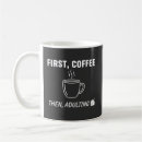 Search for funny adult humor mugs Minimalist typography