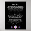 Search for quit art Don't quit poem