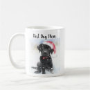 Search for black santa mugs Dog lover
