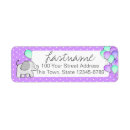 Search for dots return address labels Elephant