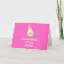 Search for avocado birthday cards Cute