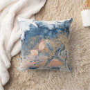 Search for teal and peach cushions Blue