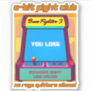 Search for 8 bit video game stickers Nerd