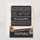 Search for football game invitations Big