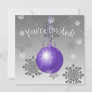 Search for fancy christmas invitations Snowflakes