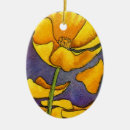 Search for poppy flower christmas tree decorations Nature