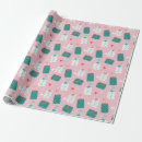 Search for mint christmas wrapping paper Boho