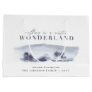 Search for winter wonderland gift bags Blue