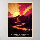 Search for volcano posters Vintage