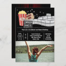 Search for film reel invitations Popcorn