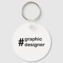 Search for graphic designer key rings Typography