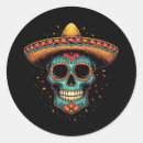 Search for día de los muertos stickers Calavera
