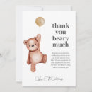 Search for bear thank you cards Gender neutral