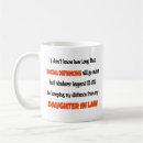 Search for daughter in law mugs Unique