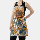 Search for sunflower design aprons Floral