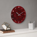 Search for fabric clocks Flowers