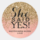 Search for yes or no stickers For her