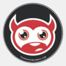 Search for devils head stickers Horns