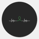 Search for green awareness ribbon stickers Inspirational