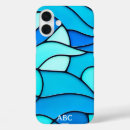 Search for blue stained glass iphone cases Ocean