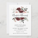 Search for luxe wedding invitations Burgundy