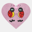 Search for ladybug valentines stickers Heart