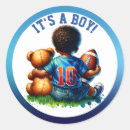 Search for football shower stickers Watercolor