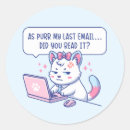 Search for funny office stickers Cat