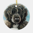 Search for portuguese water dog christmas tree decorations Puppy