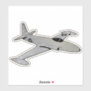 Search for jet airplane stickers Military