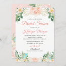 Search for blush floral bridal shower invitations Butterfly