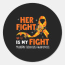 Search for ms multiple sclerosis stickers Fight