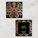 Search for steampunk business cards Kraken