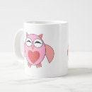 Search for owl love mugs Heart