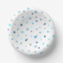 Search for christmas paper bowls Snowflakes
