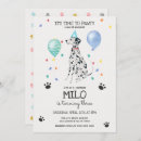 Search for dalmatian birthday invitations Puppy birthday party