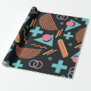 Search for 90s pattern wrapping paper Geometric