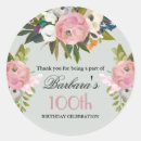 Search for 100 years old stickers For her