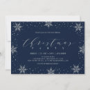 Search for snowflake seasonal invitations Silver