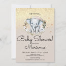 Search for girl baby boy shower invitations Elephant
