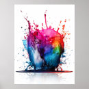 Search for colour splash posters Watercolor