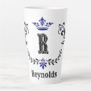 Search for crown monogram mugs Elegant