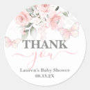 Search for whimsical baby shower thank you stickers Boho