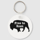 Search for american west key rings Bison