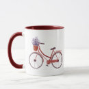 Search for bicycle with flowers mugs For her