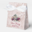 Search for alice in wonderland favour boxes Baby shower